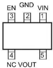Microchip MIC5377 - Package Types - 3
