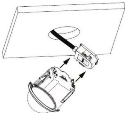 BOSCH AutoDome VG5-162 - Attach Housing to the Interface Box - 1