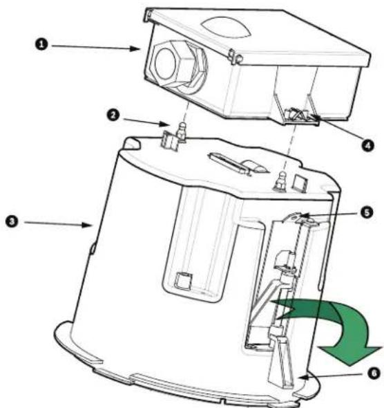 BOSCH AutoDome VG5-162 - Attach Housing to the Interface Box - 2