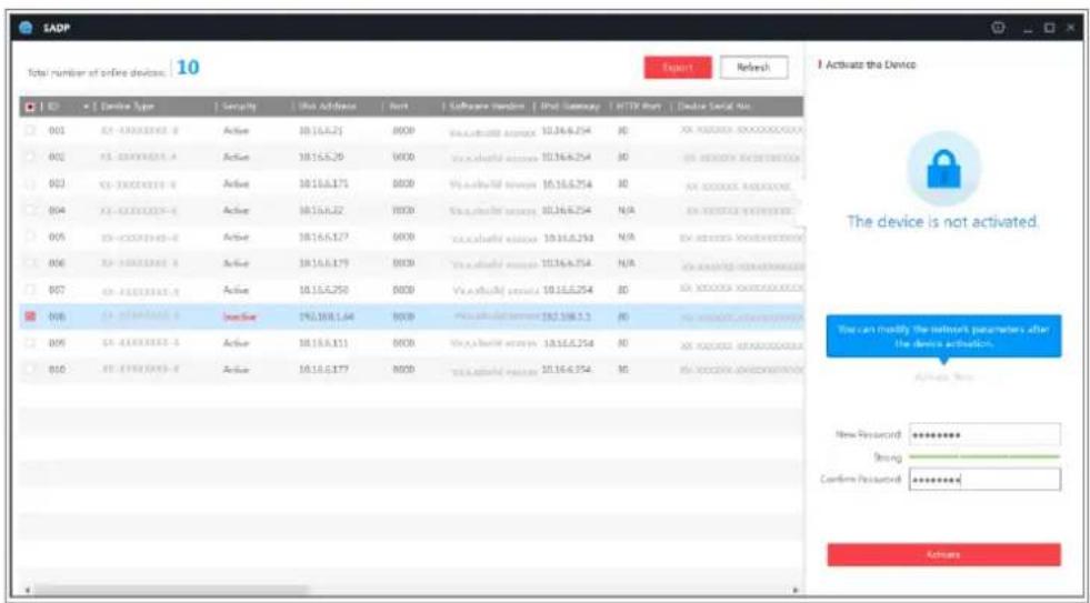 Hikvision DS-2CD5565G0-I - ◆ Search online devices automatically - 1