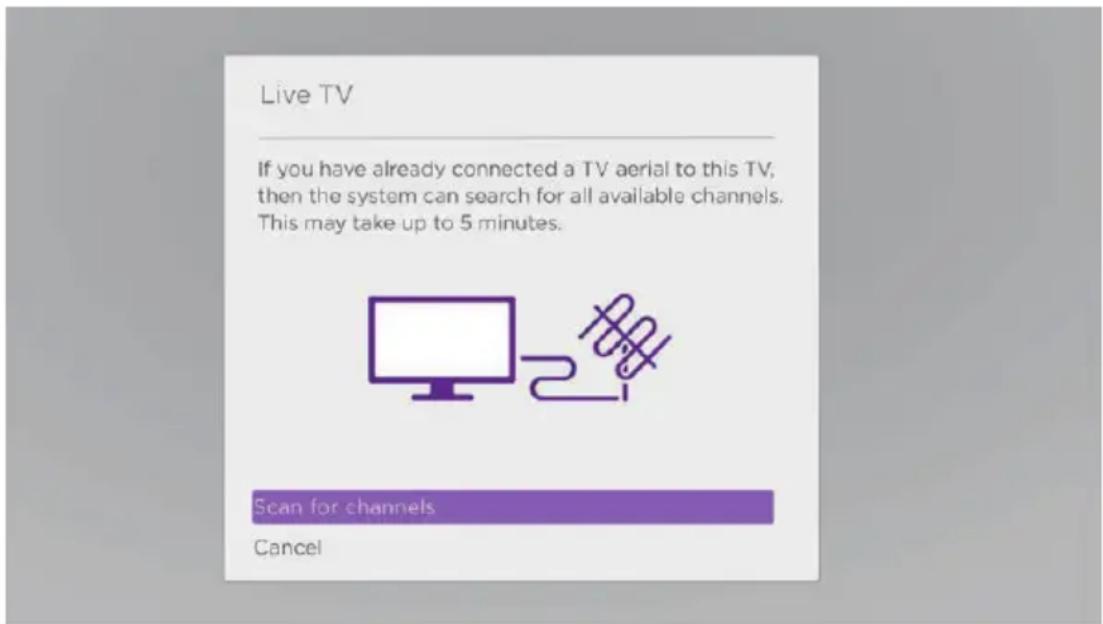 SHARP 55FJ7K - How do I set up the TV tuner? - 1