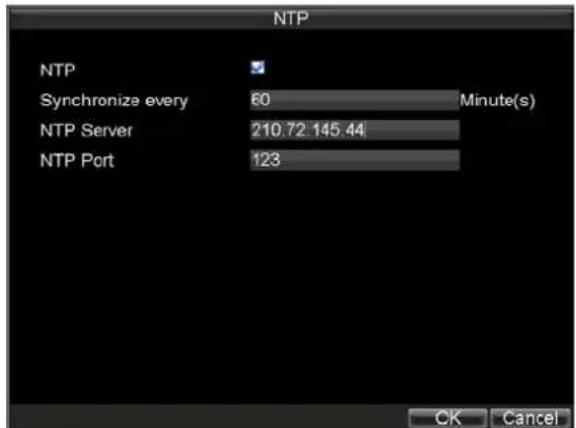 Hikvision DS-9104HFI-S - Configuring an NTP Server - 1