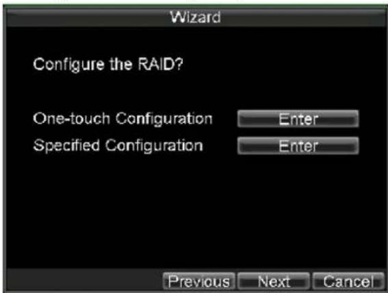 Hikvision DS-9104HFI-S - Configure RAID Settings - 1