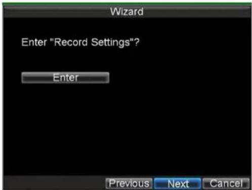 Hikvision DS-9104HFI-S - Configure Record Settings - 1