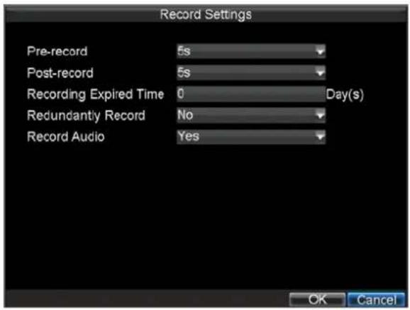 Hikvision DS-9104HFI-S - Initializing Record Settings - 2