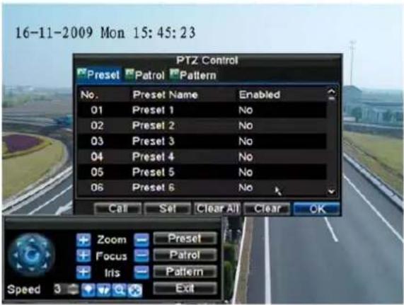 Hikvision DS-9104HFI-S - Customizing Presets - 1
