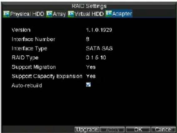 Hikvision DS-9104HFI-S - Rebuilding Hot Spare Disk - 1