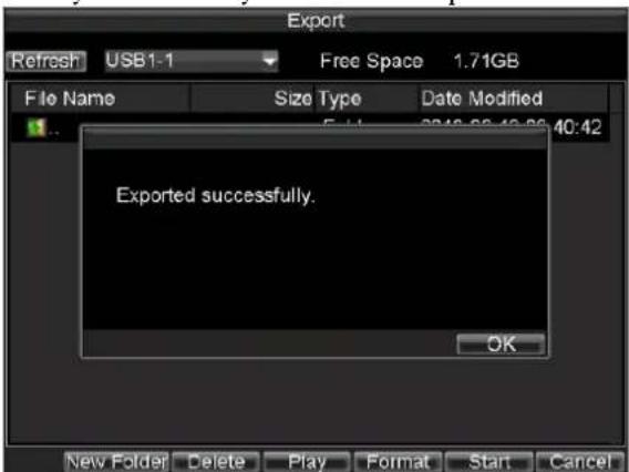 Hikvision DS-9104HFI-S - Exporting Files - 5