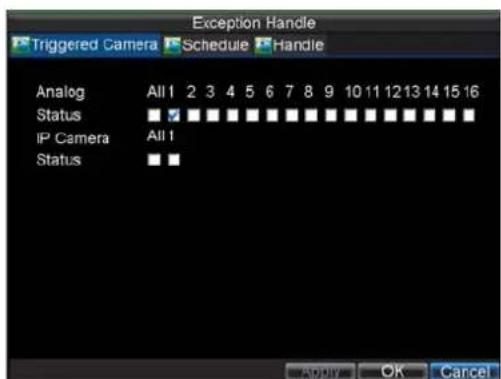Hikvision DS-9104HFI-S - Enter Camera Management/Setting: - 5