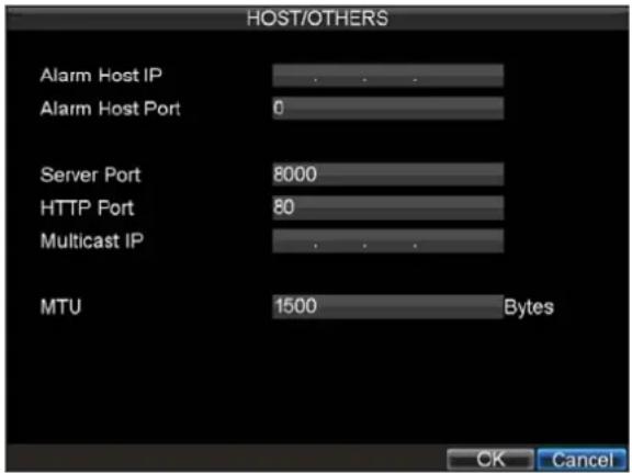 Hikvision DS-9104HFI-S - Configuring a Remote Alarm Host - 1