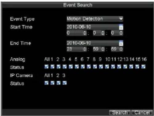 Hikvision DS-9104HFI-S - Playing Back from Event Search - 1