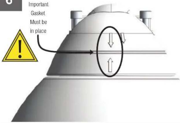 Moog EXVW7C2-2 - Wiring the dome can be completed by referring to the diagram. - 1