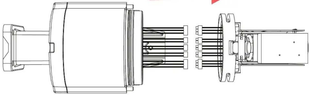 Moog EXVF5C-1 - DISCONNECT ALL CONNECTORS (5) - 1