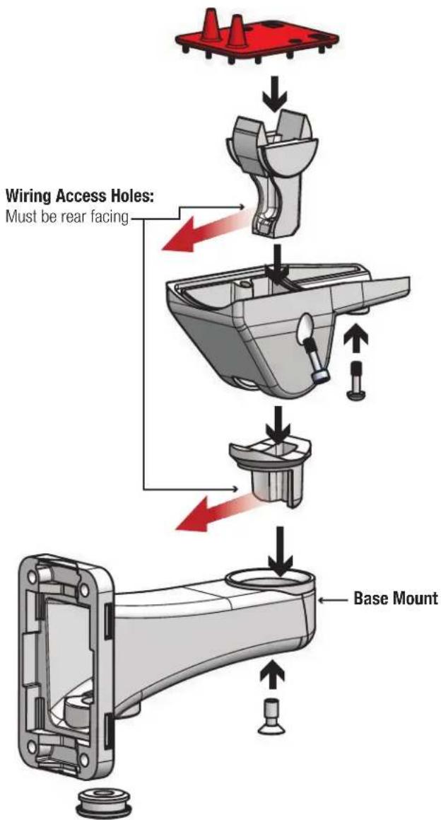 Moog EXVF5C-1 - Proper Assembly of Mounting Bracket - 1