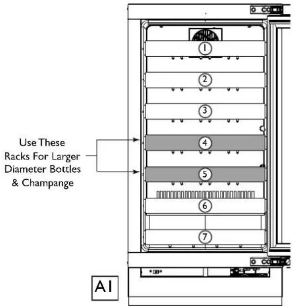 U-Line 3018RFOL-00 - Wine Stocking Recommendation - 7