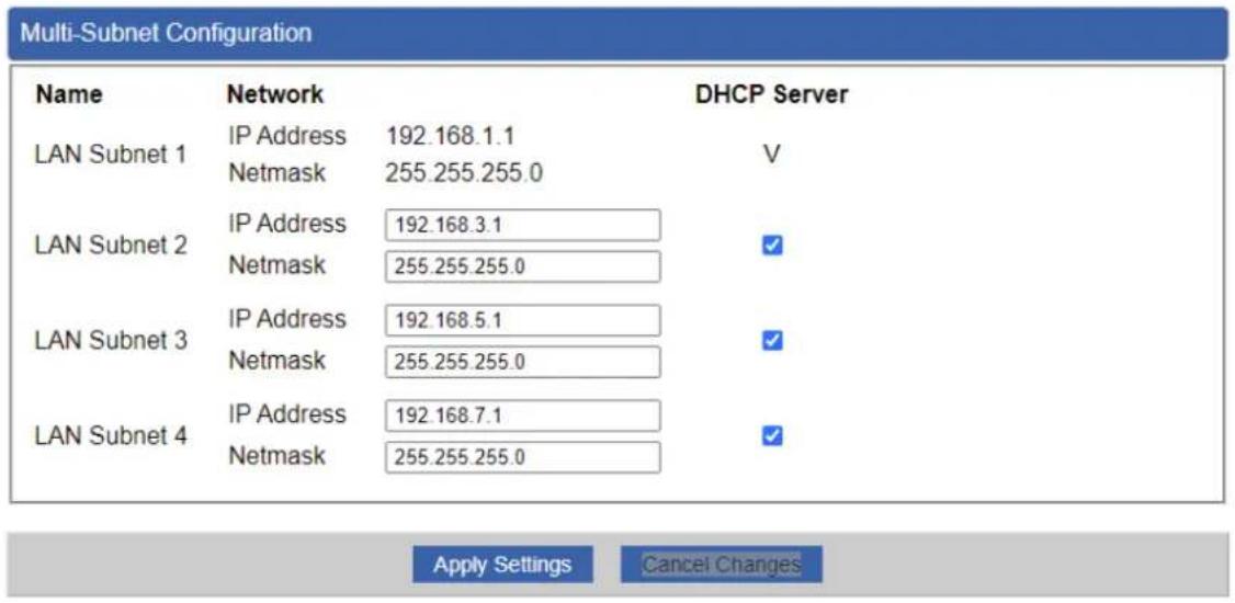 Planet LCG-300W - Multi-Subnet - 1