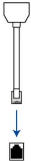 Raritan PX2-5524K2 - To connect DPX sensor packages via the DPX-ENVHUB2 cable: - 1