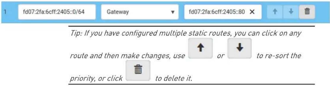 Raritan PX2-5524K2 - IPv6 example: - 2