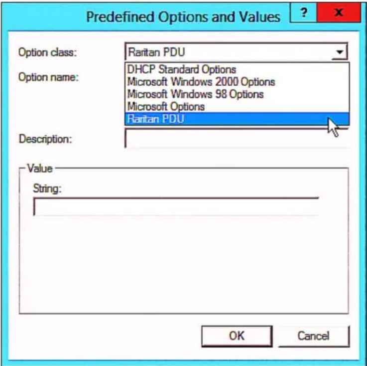 Raritan PX2-5524K2 - ▶ Required Windows IPv4 settings in DHCP: - 4