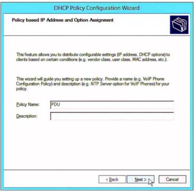 Raritan PX2-5524K2 - ▶ Required Windows IPv4 settings in DHCP: - 8