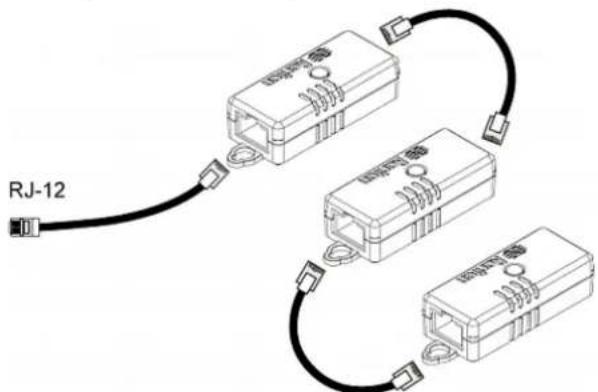 Raritan PX2-5524K2 - To connect DPX3 sensor packages to the PX2: - 1