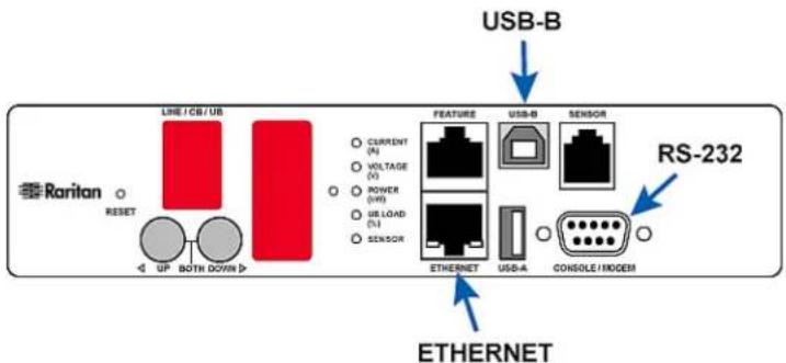 Raritan PX2-5524K2 - Connecting the PX2 to a Computer - 1
