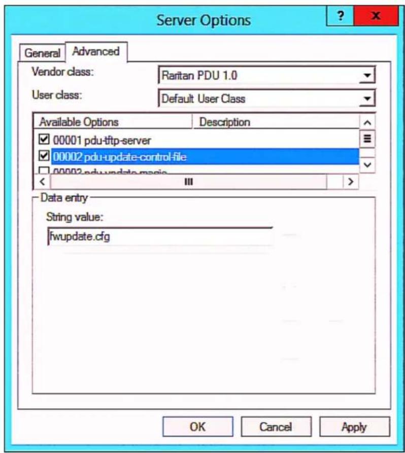 Raritan PX2-5524K2 - ▶ Required Windows IPv6 settings in DHCP: - 8