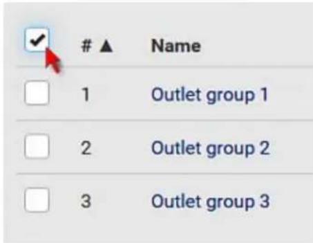 Raritan PX2-5524K2 - Deleting an Outlet Group - 1