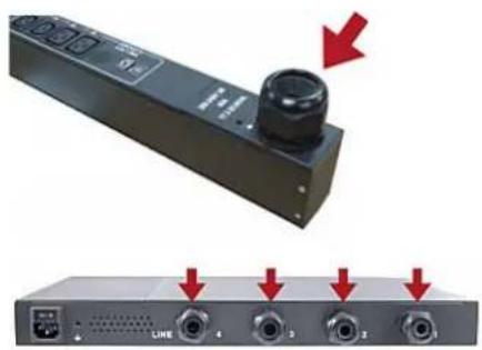 Raritan PX2-5524K2 - Flexible Cord Installation Instructions - 1