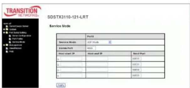 Milan SDSFX3113-111-LRT - Service Mode Sample Screens - 4