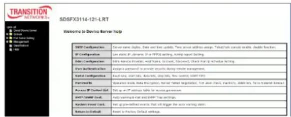 Milan SDSFX3113-111-LRT - Help Screen - 1