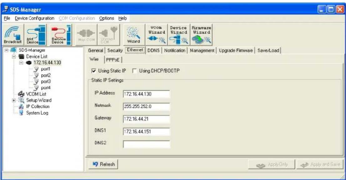 Milan SDSFX3114-111-LRT - Ethernet tab - Wire - 1