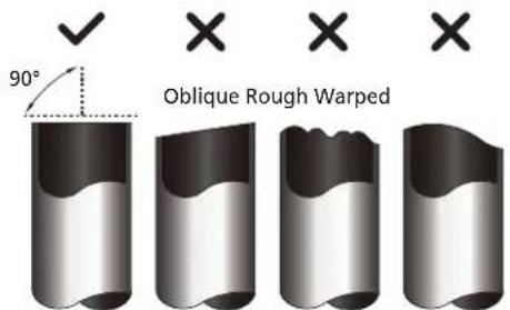 Whynter MSFS-036H23016-01NE - Step 1: Cut pipes - 1