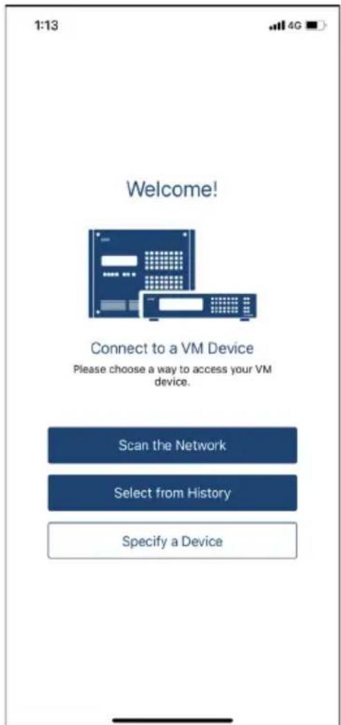 ATEN VM5404D - Logging into the Video Matrix Switch - 1