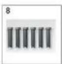 WilTec 60003 - 4-Door Mailbox System - 11