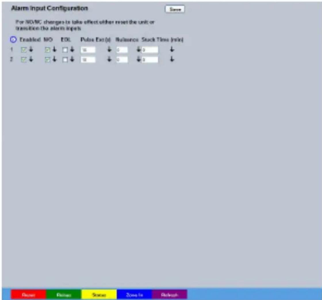 Dedicated Micros CamVu720 - Inputs - 1