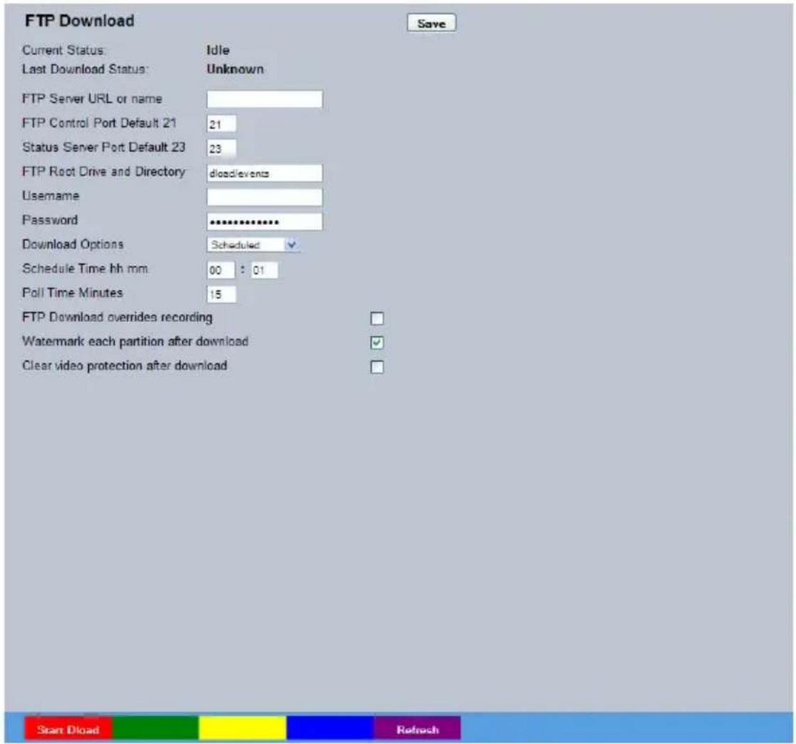 Dedicated Micros CamVu720 - FTP Download - 1