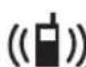 Amplicom PowerTel 765 Assure Responder - Cordless Phone Handset Display Icons - 21