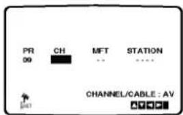 PR 09 CH MFT STATION CHANNEL/CABLE : AV