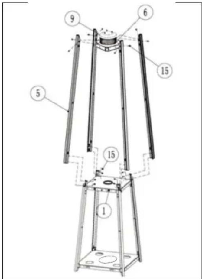 Gasmate FH200ODS - STEP 2 - 1