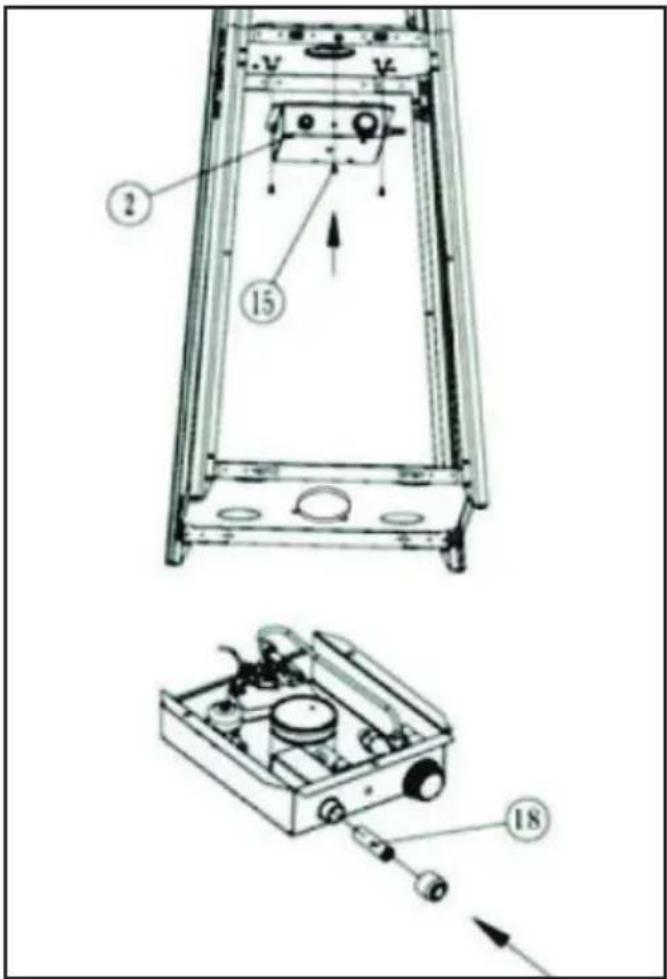 Gasmate FH200ODS - STEP 3 - 1