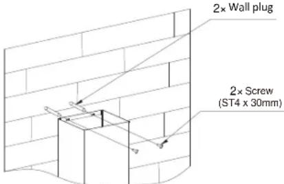 Esatto RIH90W - Installation Instructions - 1