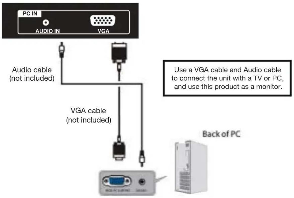 HITACHI VZ435100 - PC/VGA connection - 1