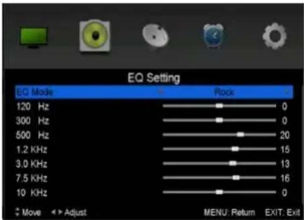 HITACHI VZ435100 - Sound menu (DTV &amp; ATV mode) - 2