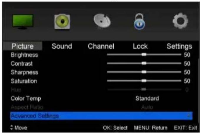 HITACHI VZ435100 - Menus (Cont.) - 1