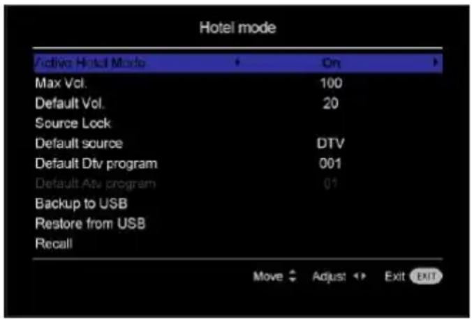 HITACHI VZ435100 - Hotel Mode - 1