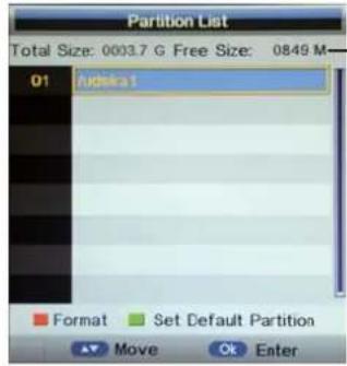 Palsonic TFTV558LED - PVR settings - 2