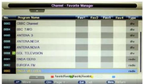 Palsonic TFTV558LED - Channel menu(In ATV/DTV mode) - 3