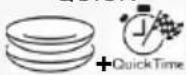 SMEG DWA6315W3 - QUICK TIME PROGRAMS (ENERSAVE option non available) - 3