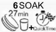 SMEG DWA6315W3 - QUICK TIME PROGRAMS (ENERSAVE option non available) - 1